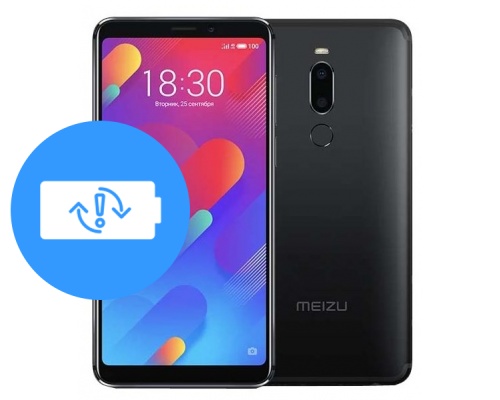 Замена аккумулятора (батареи) Meizu V8