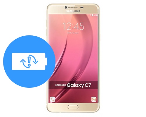 Замена аккумулятора (батареи) Samsung Galaxy C7