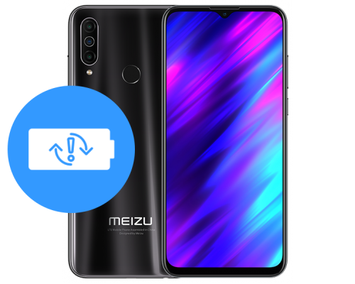 Замена аккумулятора (батареи) Meizu M10