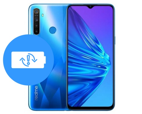 Замена аккумулятора (батареи) realme 5