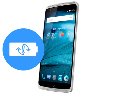 Замена аккумулятора (батареи) ZTE Axon