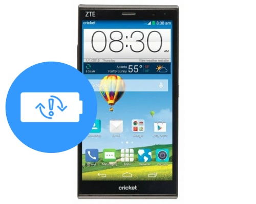 Замена аккумулятора (батареи) ZTE Grand X Max+